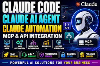 setup claude code claude ai agent claude automation mcp API integration base44