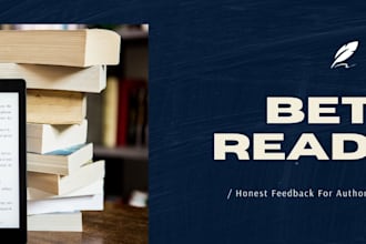 beta read your book and give honest feedback