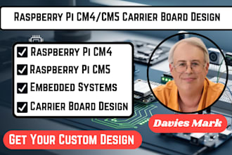design raspbery pi cm4 cm5 pcb carrier, compute module, io board embedded system