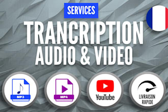 transcrire vos podcasts, entretiens ou vidéos youtube