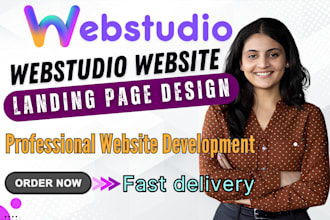 design develop webstudio website figma to webstudio fix bugs landing page