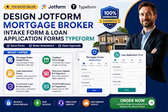 design jotform mortgage broker intake form and loan application forms typeform