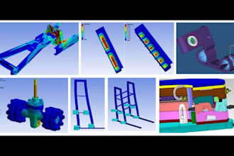 design cad models and perform fea simulations for thermal, engineering analysis