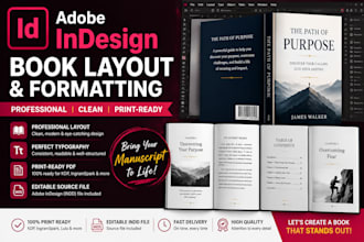 do adobe indesign book layout formatting