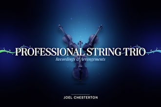 create professional string trio recordings and arrangements