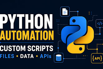 create a custom python automation script