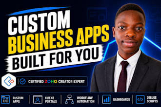 build a custom zoho creator app for your business workflow