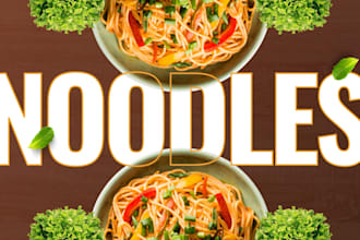 make delicious noodles and scrambled eggs