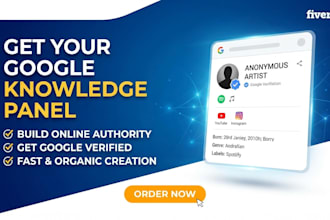 create your google knowledge panel
