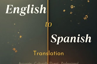translate english to spanish