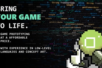 work as junior developer in any kind of videogame