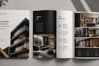 design luxury magazine catalog lookbook booklet brochure editorial layout