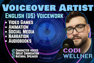 provide voice work for your project