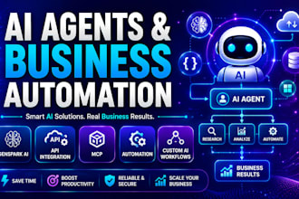 build expert genspark ai agents, automation workflows and business assist