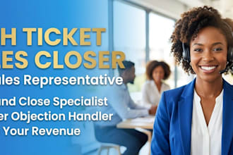 be your sales closer high ticket b2b appointment setter