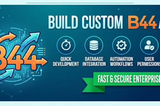 build custom base44 ai web apps and business workflow automation