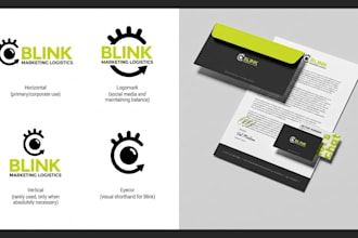 design minimalist brand style guideline brand kit social medial post logo book