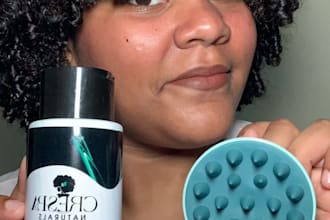 content creator ugc  curly hair skincare and lifestyle