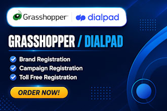 do grasshopper a2p 10dlc, dialpad a2p 10dlc registration, ghl a2p 10dlc