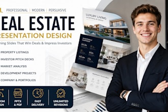 design a real estate presentation