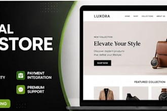 build a professional shopify dropshipping store