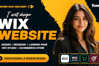 wix website design wix ecommerce website wix landing page wix studio website