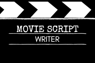 be your movie script write, movie script writing, movie