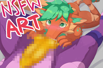 draw nsfw furry art for you