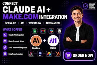 connect claude make integration claude ai make integeation claude ai  make
