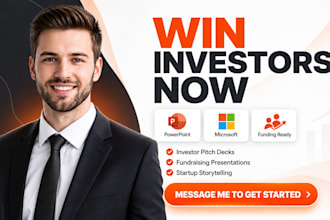 investor tech startup fundraising saas pitch design deck powerpoint presentation