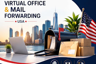 provide virtual office and mail forwarding service in the USA