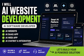 ai website development ai software developer ai website, ai sass app ai web app