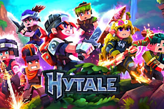 create custom hytale 3d models mc model with texture and animation in blockbench