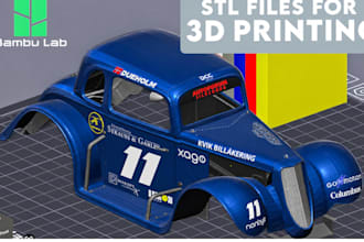 create, repair, or modify stl files, cad for 3d printing