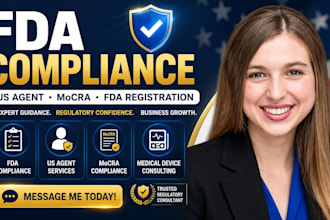 handle fda compliance, US agent, mocra, fda registration consulting