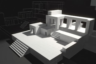 design 3d levels, environments and game ready assets for your godot game