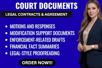 be your lawyer or paralegal for civil lawsuits, divorce, custody legal documents