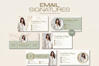 design email signature, clickable signature,outlook html signature, email footer