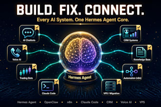 build fix migrate hermes openclaw jarvis ai agent automation system claude code