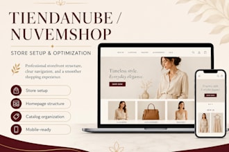 create and optimize your tiendanube or nuvemshop store