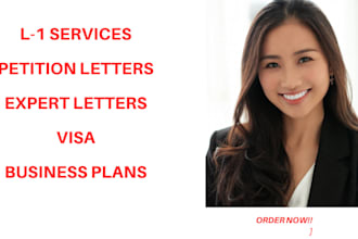 write expert eb2niw and l1 immigration business plans