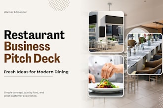 design restaurant concept bar pitch deck franchise catering presentation ppt