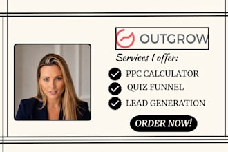 create outgrow ad spend calculator quiz for ppc agencies