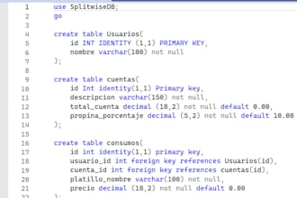 design custom sql databases and write optimized queries