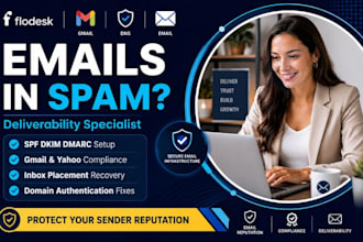 fix flodesk email deliverability issues spf dkim dmrc inbox issues