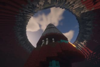 record HD minecraft parkour background gameplay