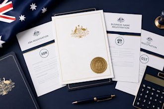 prepare abn, business name, and gst registration forms