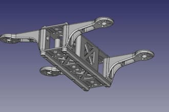 create any 3d model in freecad