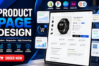 design shopify products page product landing page pagefly product page replo