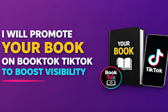 promote your book on booktok tiktok to boost visibility